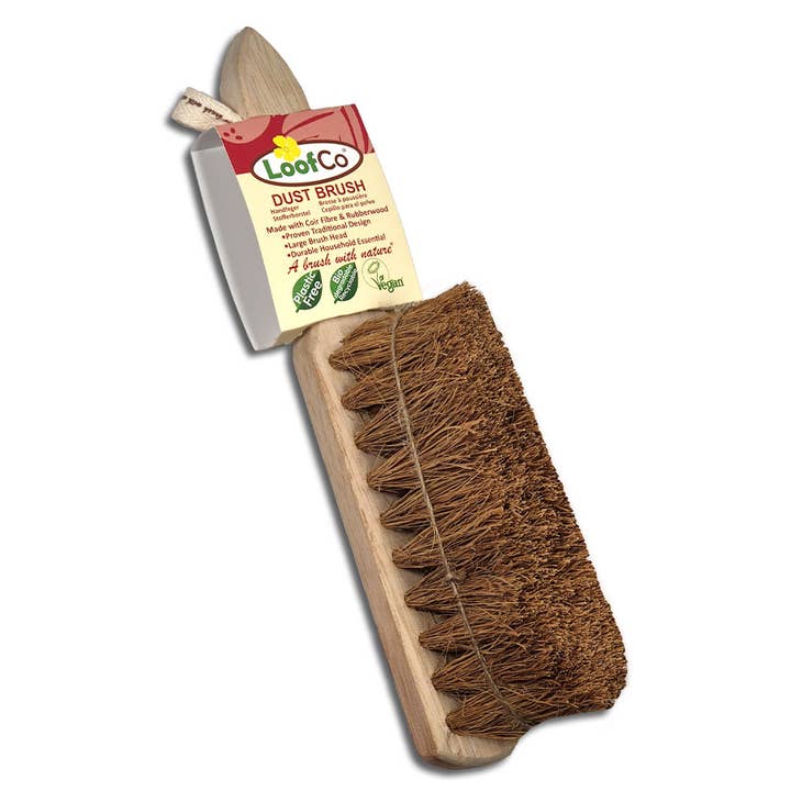 Dust Brush | Coconut Fibre & Rubberwood | Indoor | Outdoor for wholesale by LoofCo - Loofahs & Coconut Brushes