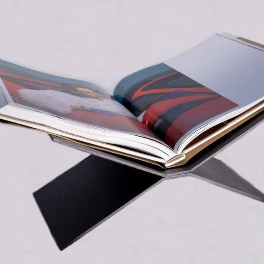 The African Home Goods - Vente Porte-livres - Support en métal pour exposer des livres, porte-documents portable de bureau, livre de cuisine, livre de musique, support de lecture5