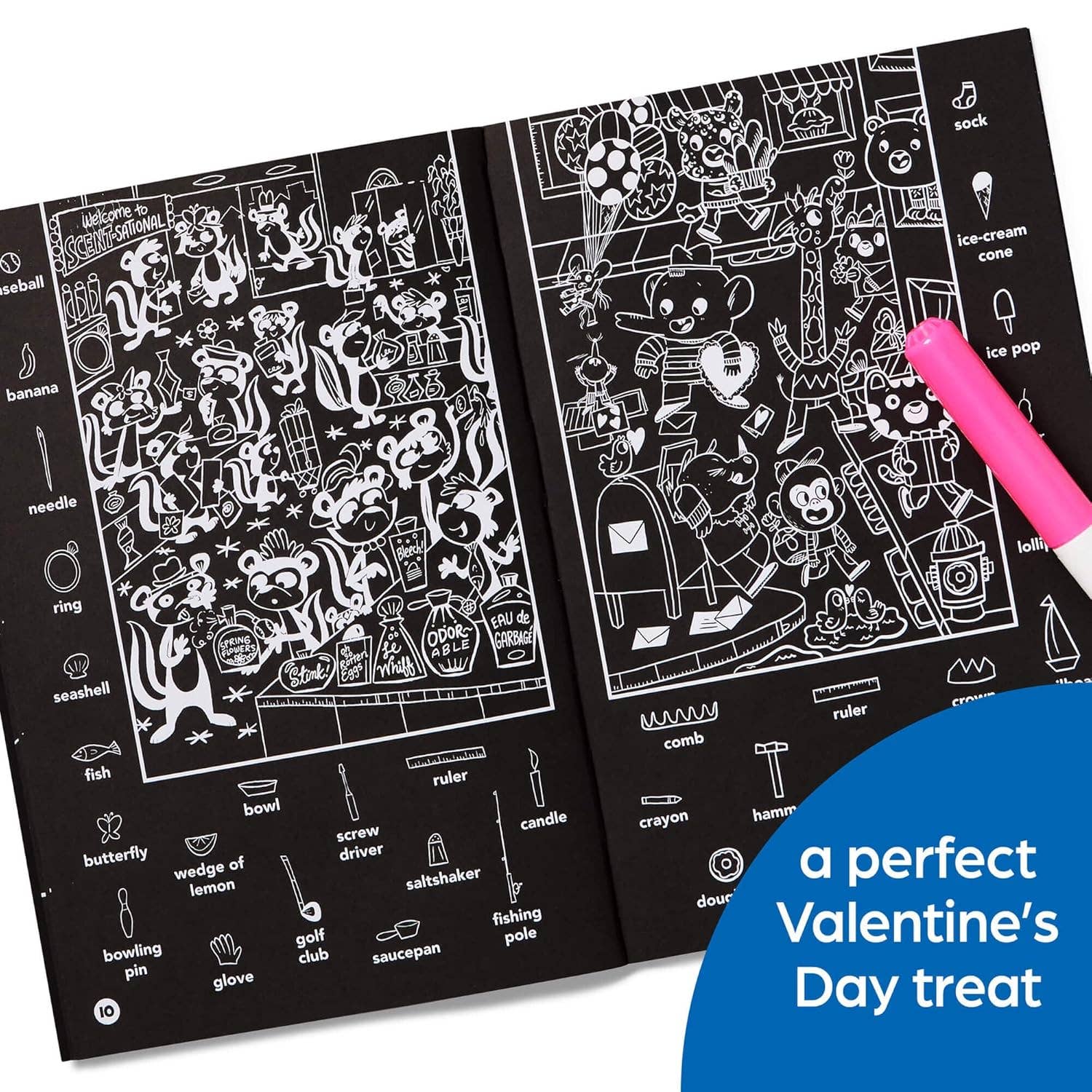 Highlights for Children - Wholesale Preschool Book (3-5) - Valentine's Hidden Pictures Puzzles to Highlight6