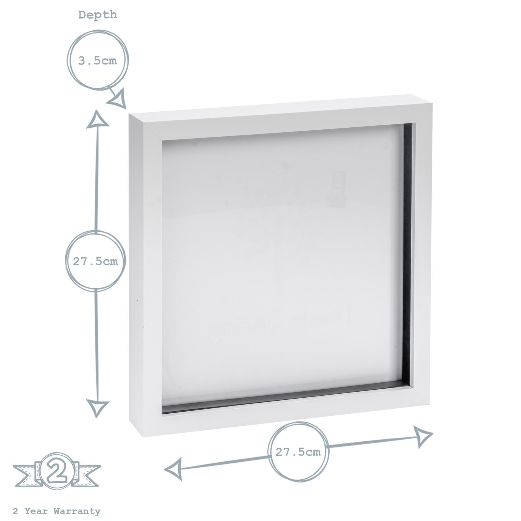 Rinkit Ltd - Wholesale Picture Frame - Nicola Spring Box Photo Frame - 10x10" - White6