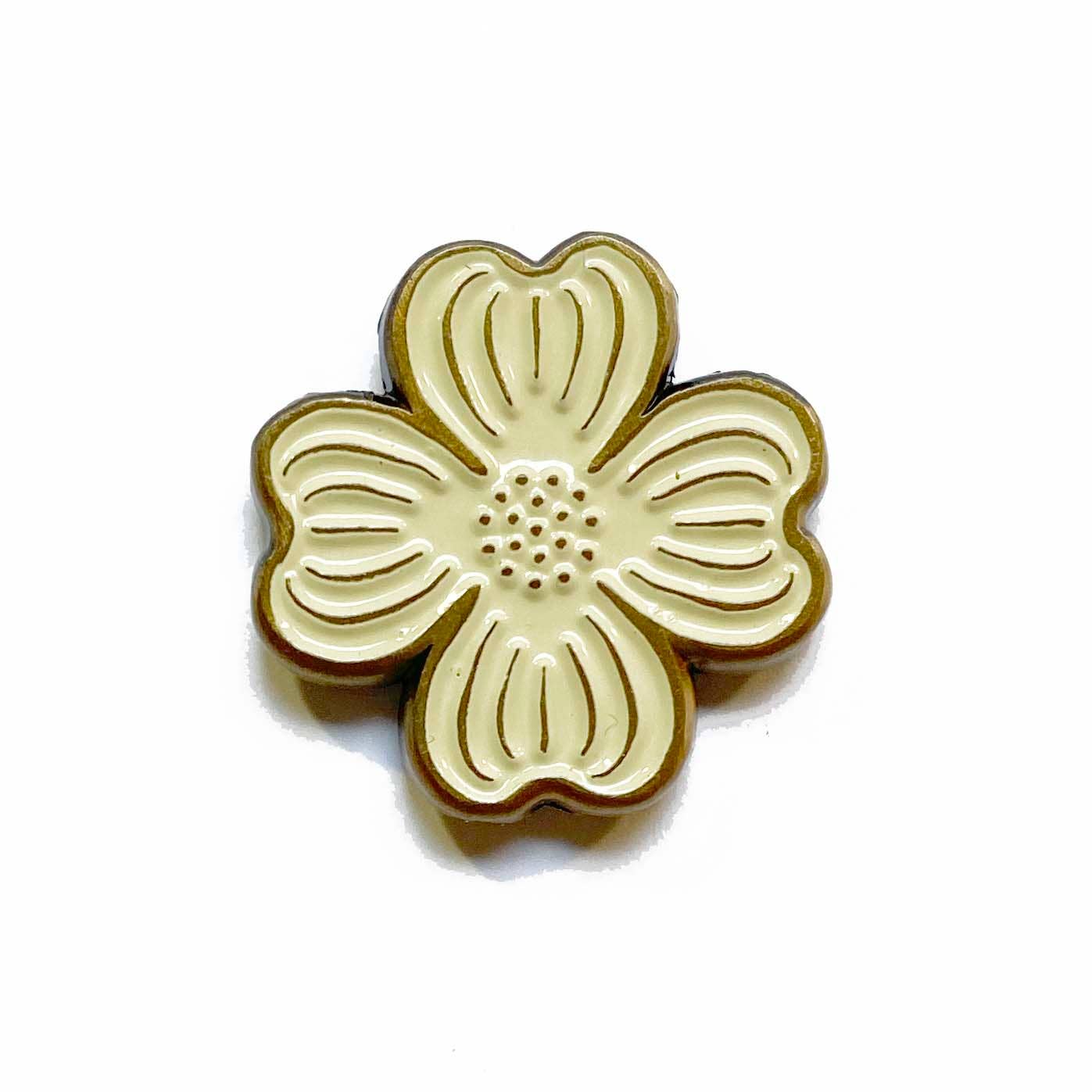 The Wild Wander – wholesale Lapel pin/button – Dogwood Enamel Pin1