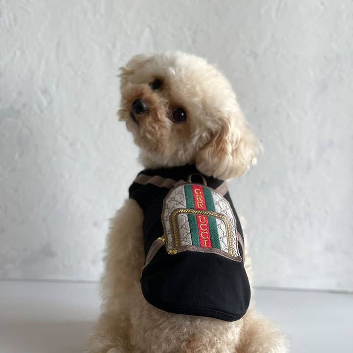 Mochi & Kona Dog Co. – wholesale Pet shirt – Dog – Grrucci Backpack Red & Green BP320