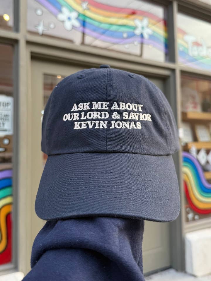 Kevin Jonas Cap for wholesale by Jen Zeano Designs