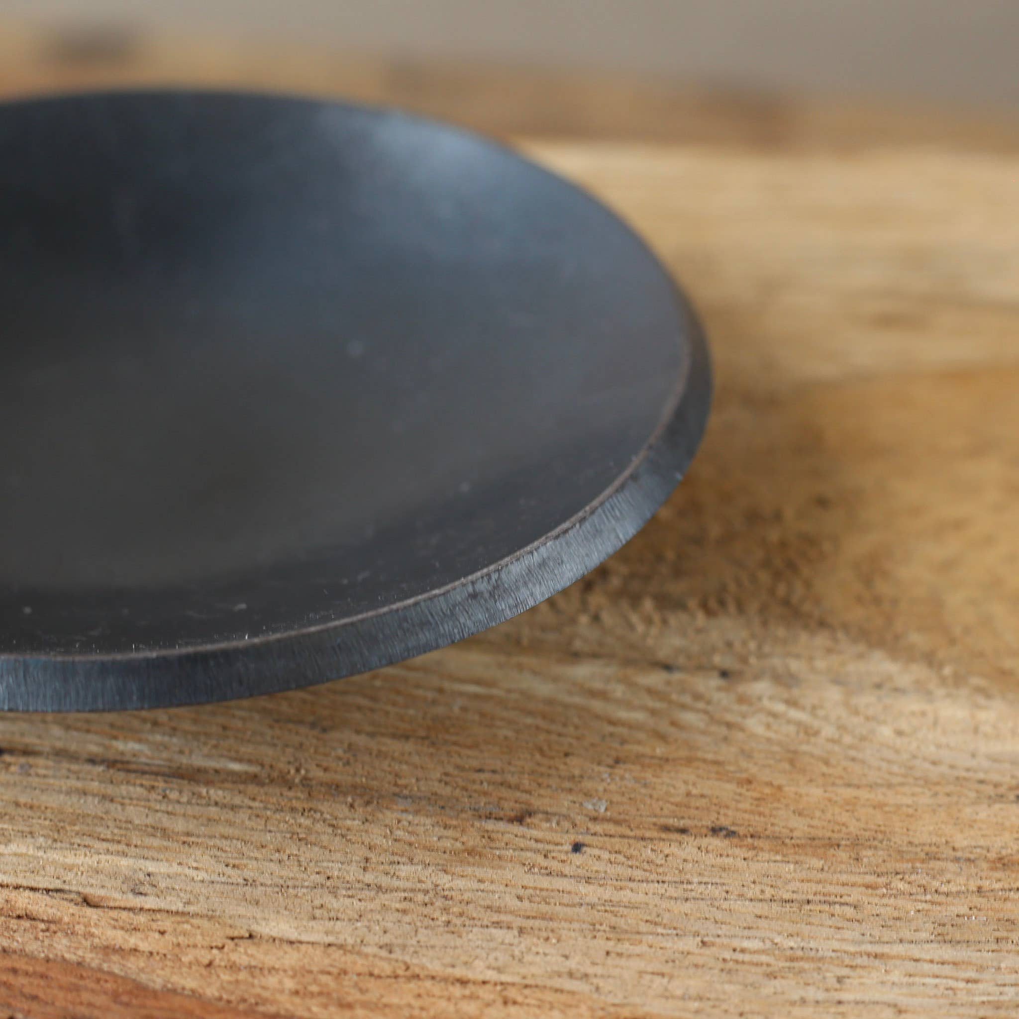 Coach House Forge – wholesale Candle holder – Handforged Smooth Pressed Iron Candle/Ring Dish5