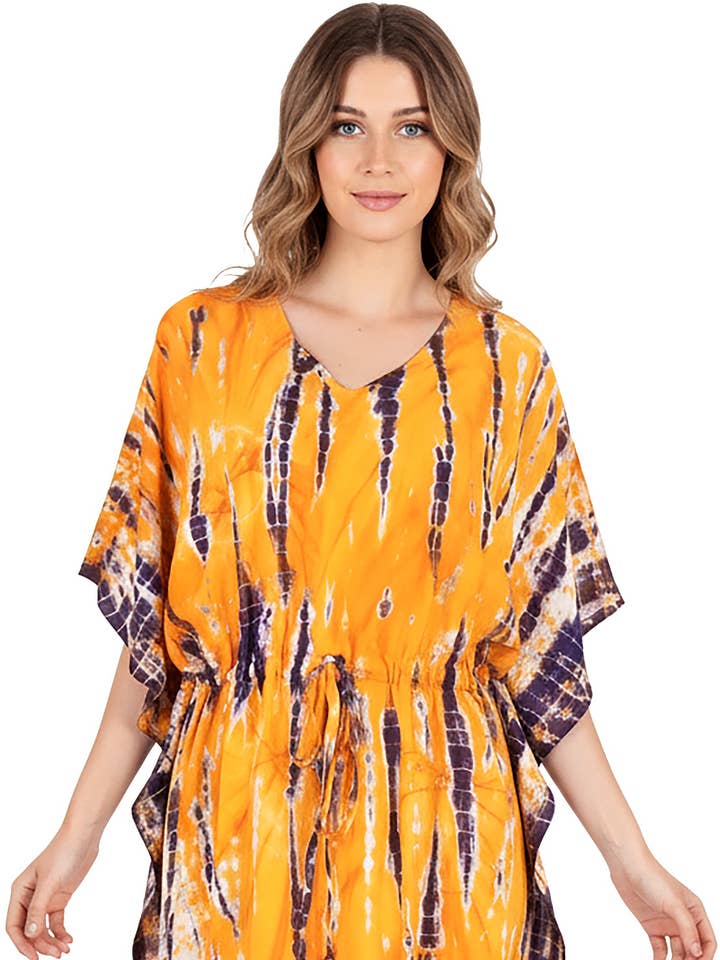 La Leela Women's Casual Short Beach Suit Cover Up P08512 for wholesale by LA LEELA \ HAPPY BAY