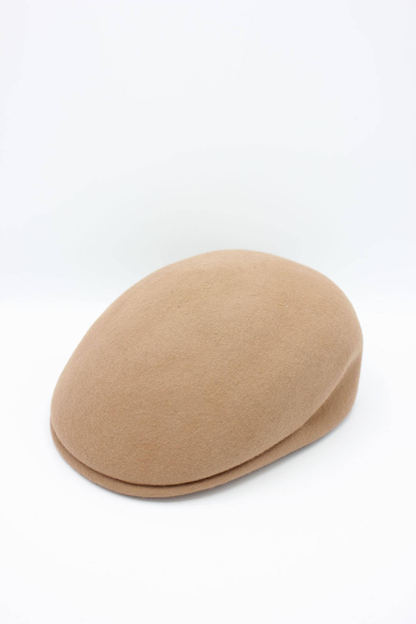 Hologramme Paris – Engroshandel Newsboy/schoolboy hat - Unisex – Klassisk italiensk ensfarvet uldhue med kuppelform37