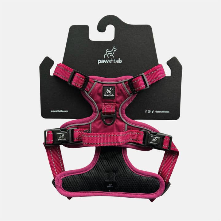 Pawshtails - Wholesale Pet Harness - Dog - Pink Anti-Pull Dog Harness