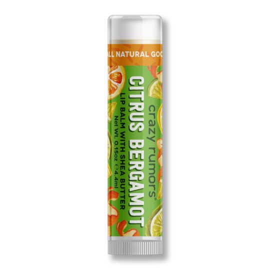 Citrus Bergamot Lip Balm for wholesale by Crazy Rumors UK