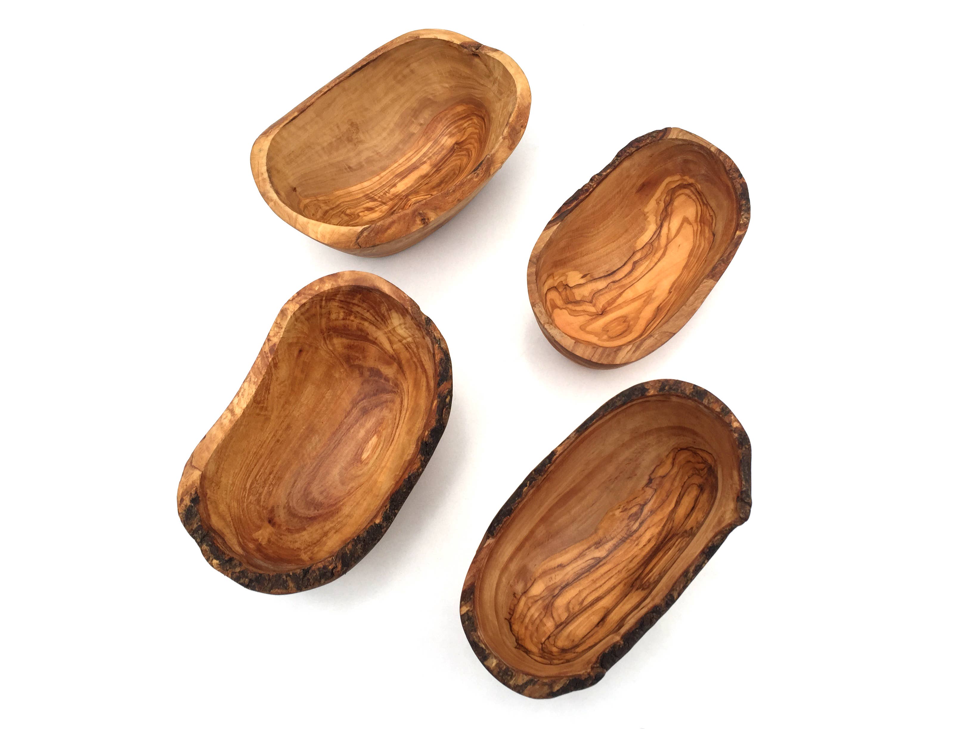 medina mood - Wholesale Bowl - Rustic oval bowl handmade from olive wood3
