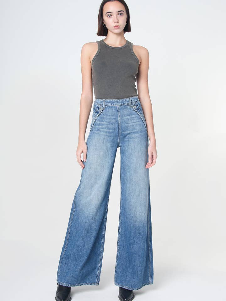 Dina Højtaljede Brede for engroshandel hos Noend Denim