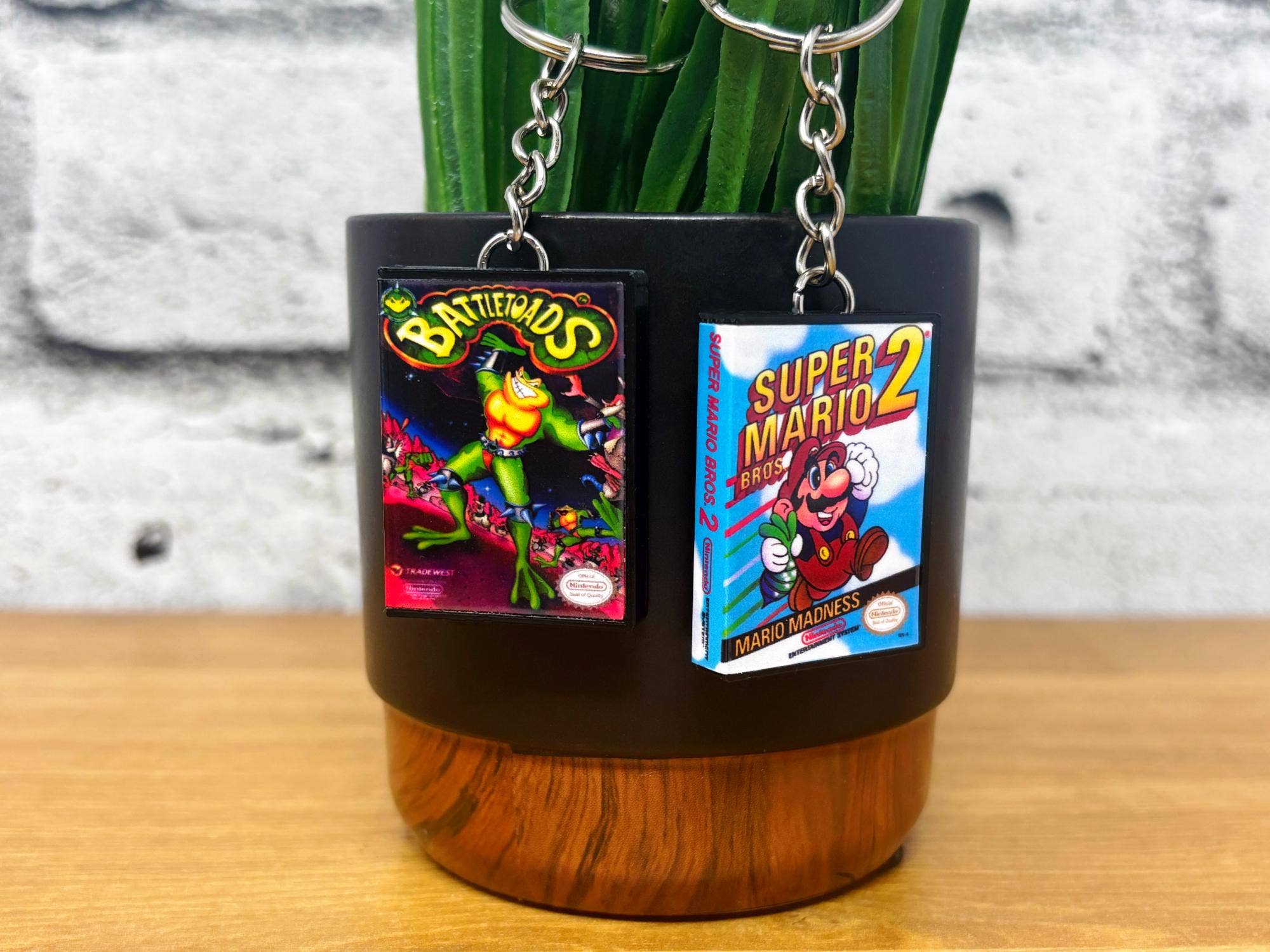 BitsyLabs - Vendita all'ingrosso Portachiavi - Unisex - Portachiavi Custodia Gioco NES8