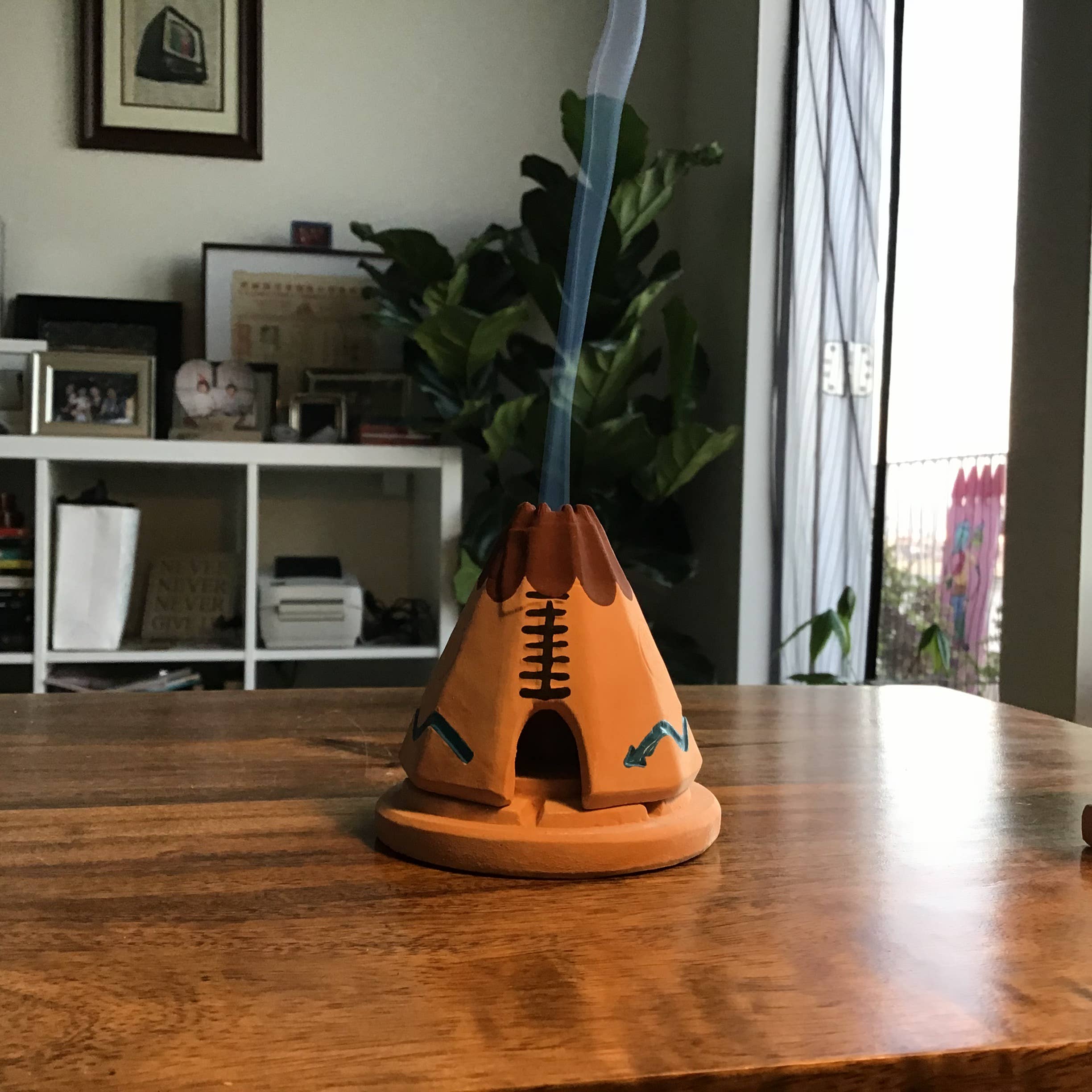 DW91 LLC – wholesale Incense holder – West - Wood Incense Back Flow Burner Tent3