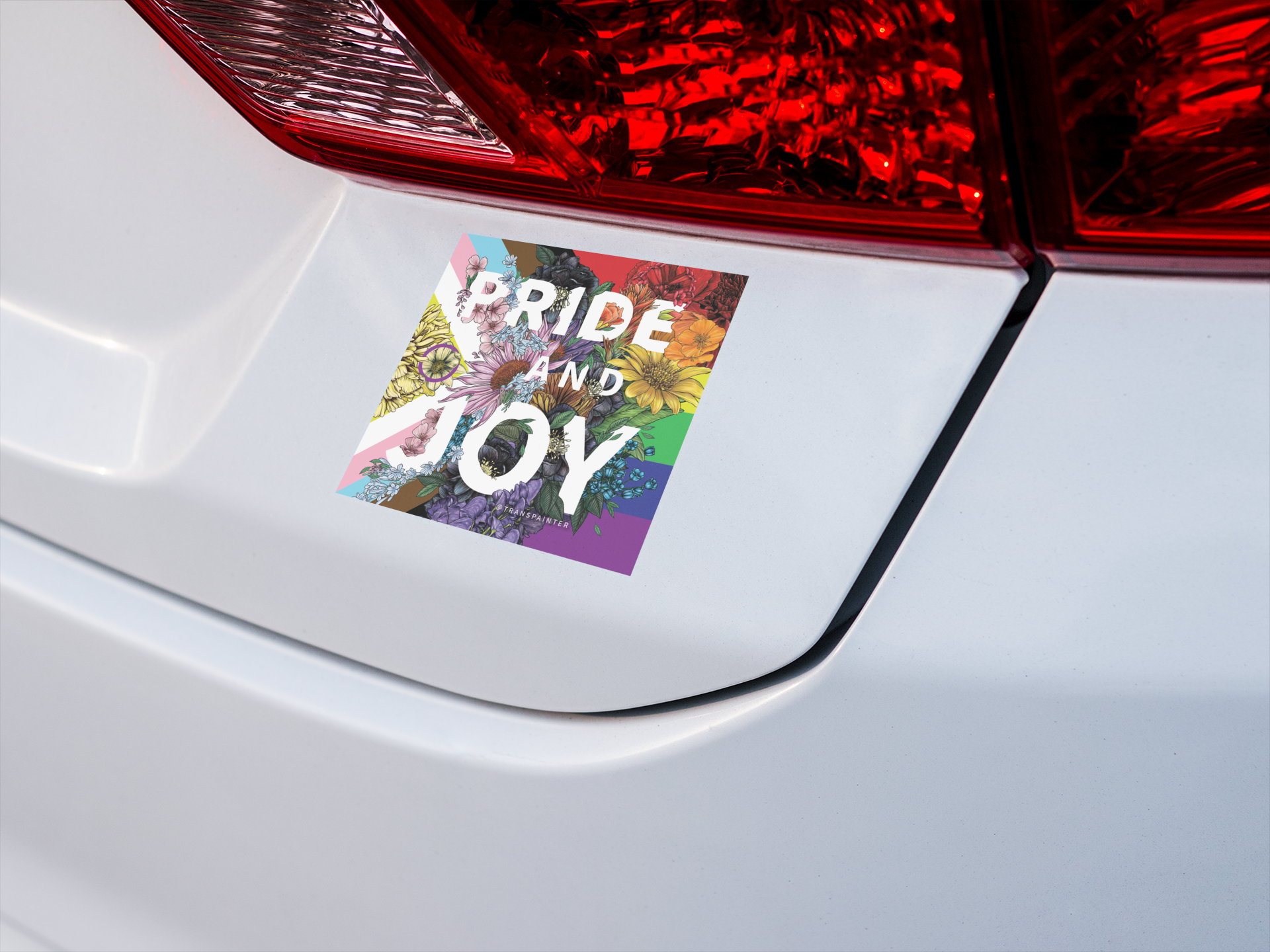Transpainter - Wholesale Sticker - Pride & Joy Sticker | LGBTQ Pride | Queer Gifts7
