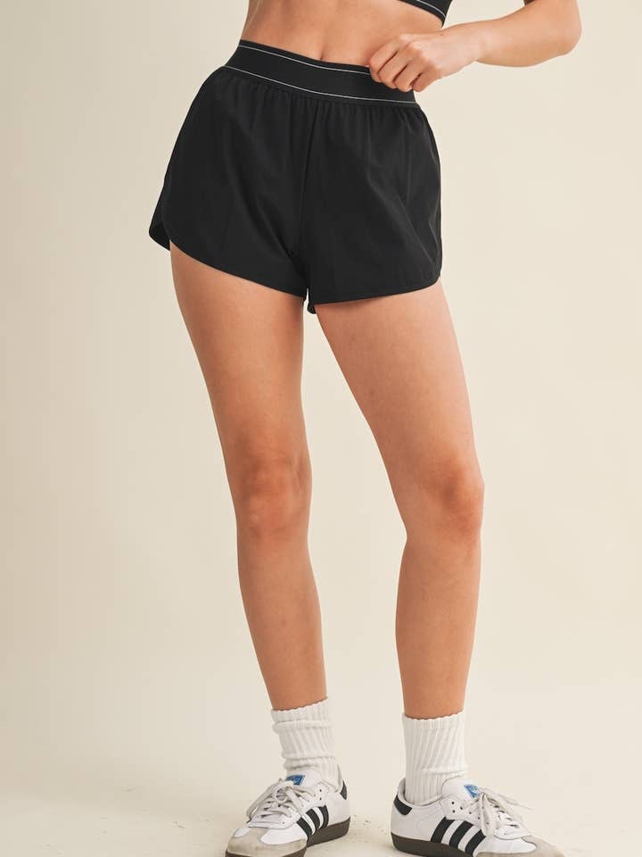 Lightweight Shorts with Elastic Waistband for wholesale by KIMBERLY C