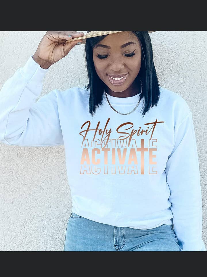 Holy Spirit Activate for wholesale by Dope Designs by Nannie