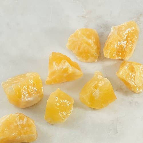 WHOLIFECO - Wholesale Spiritual Stone/Crystal - Raw Yellow Calcite stone1