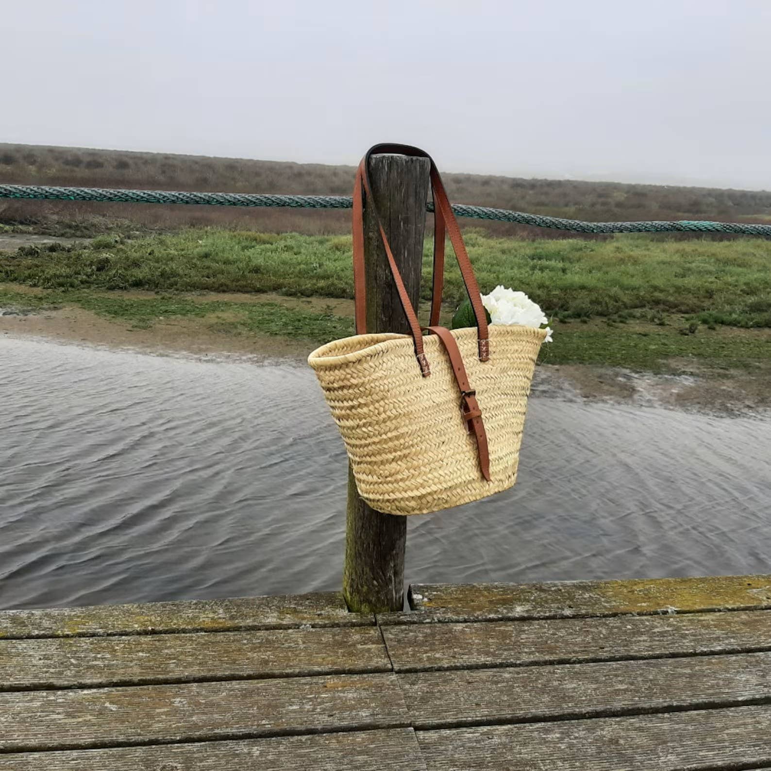 Pathiya - Wholesale Beach Bag - French Market Basket, Market Bag, Straw Tote Bag4