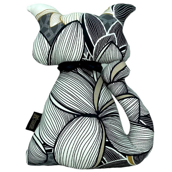 Cat door stop, “Lotus” for wholesale by Emmanuel Création