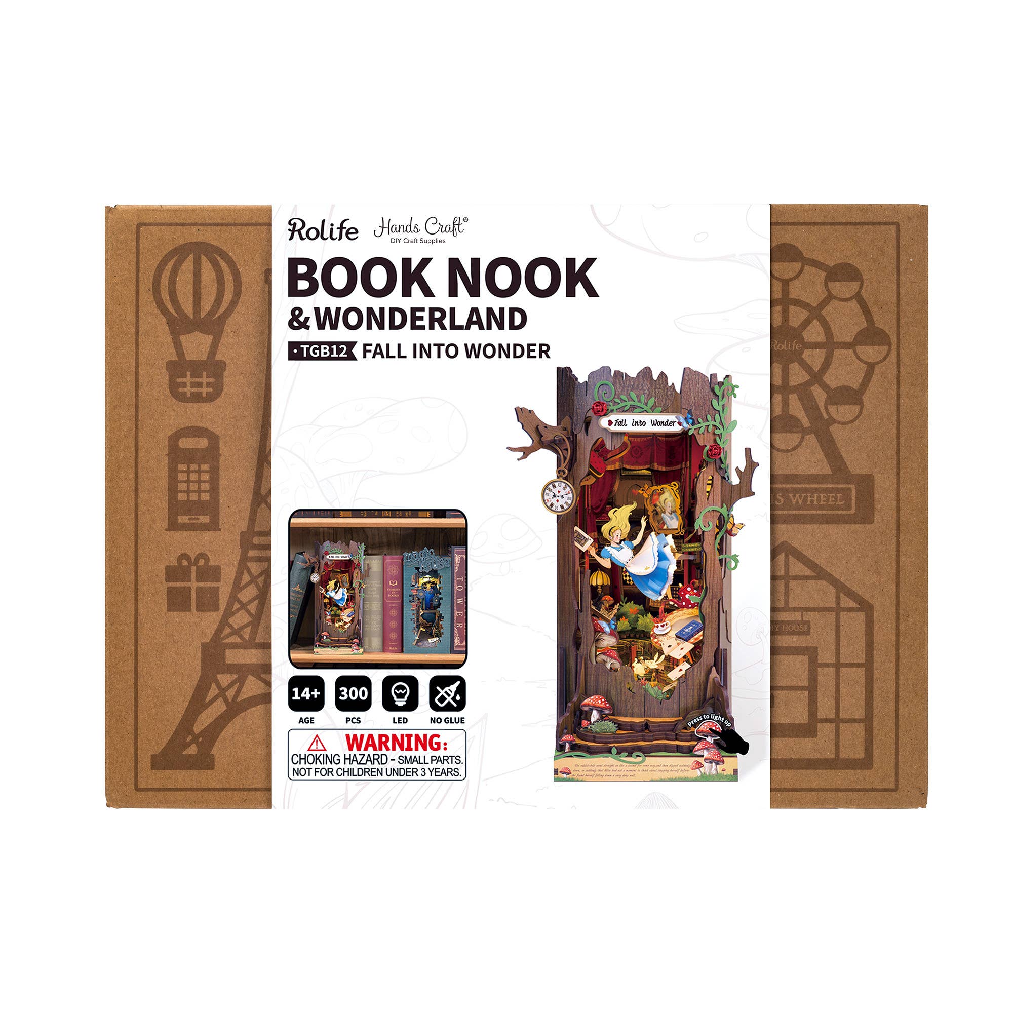 Hands Craft - Wholesale Puzzle - Kids - DIY Book Nook Kit: Fall into Wonder12