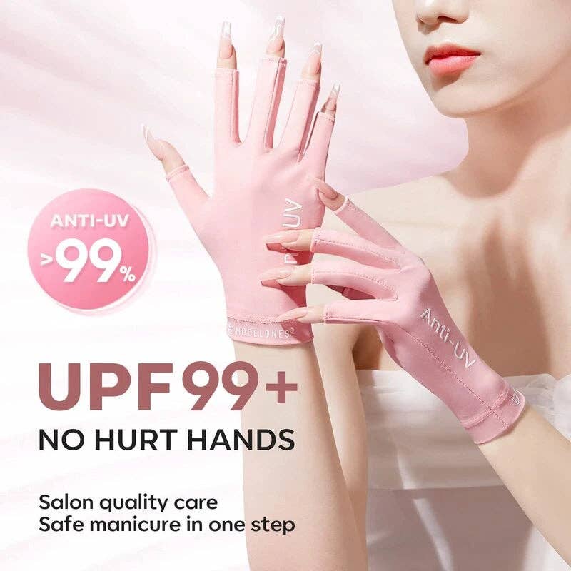 Modelones - Wholesale Moisturizing Gloves - Anti-UV light Nail Glove1