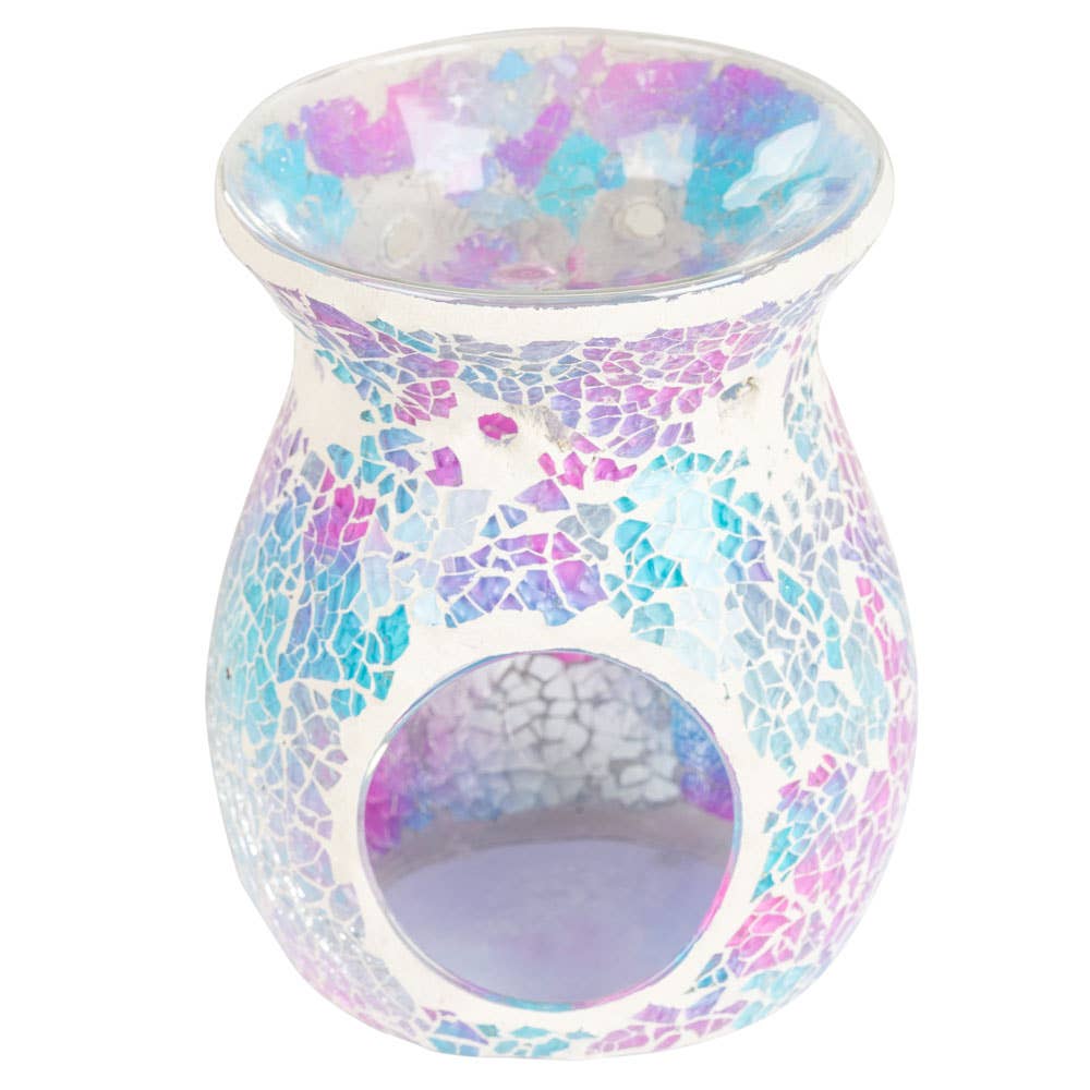 Benjamin International - Wholesale Oil Warmer - ASSORTED MOSAIC GLASS OIL BURNERS3