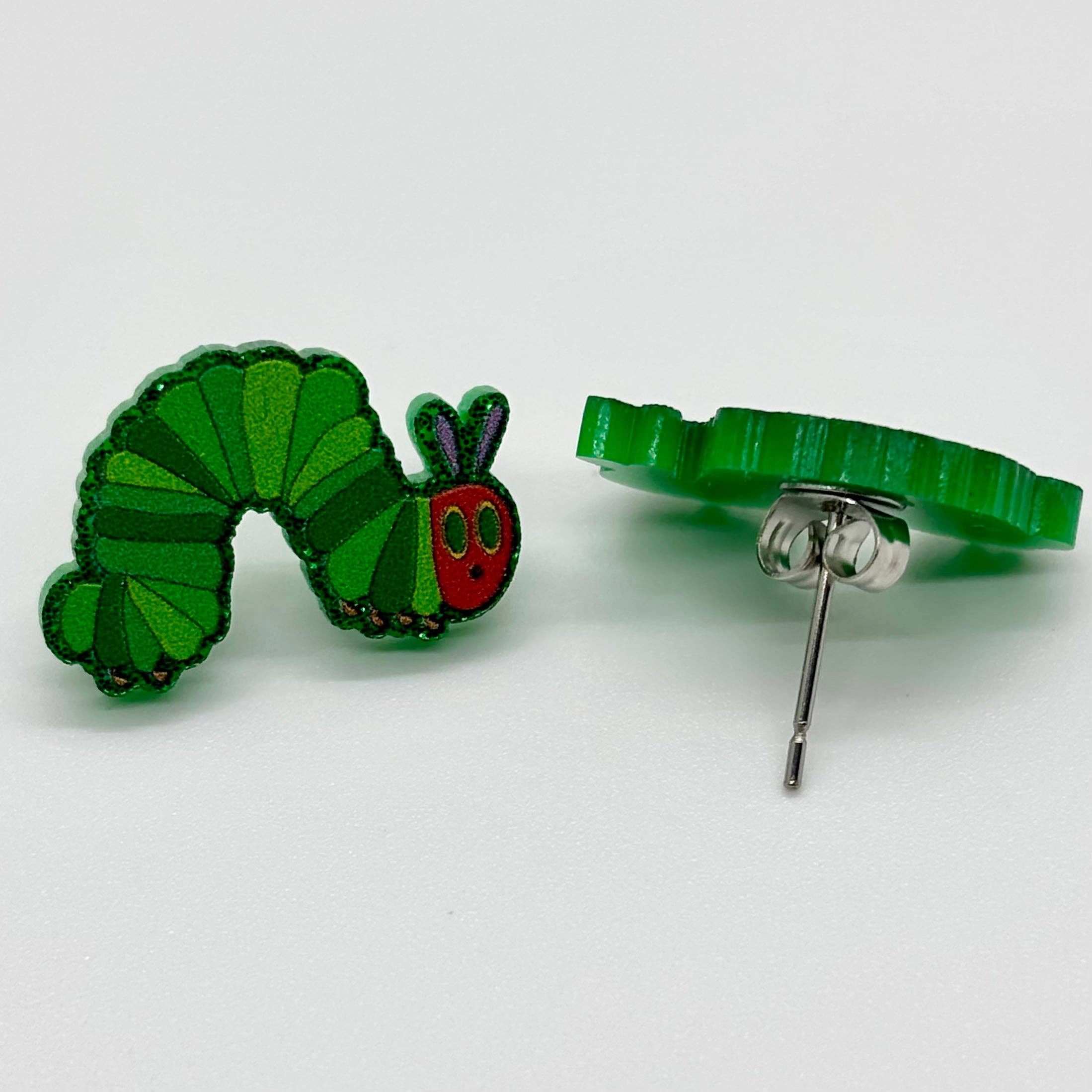 Myrickle - Vente Clous d'oreille - Boucles d'oreilles puce Chenille qui fait des trous3