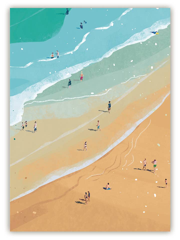 Beach, o.T. (hoch); 8055HK für den Großhandel von Actetre Deutschland Gmbh