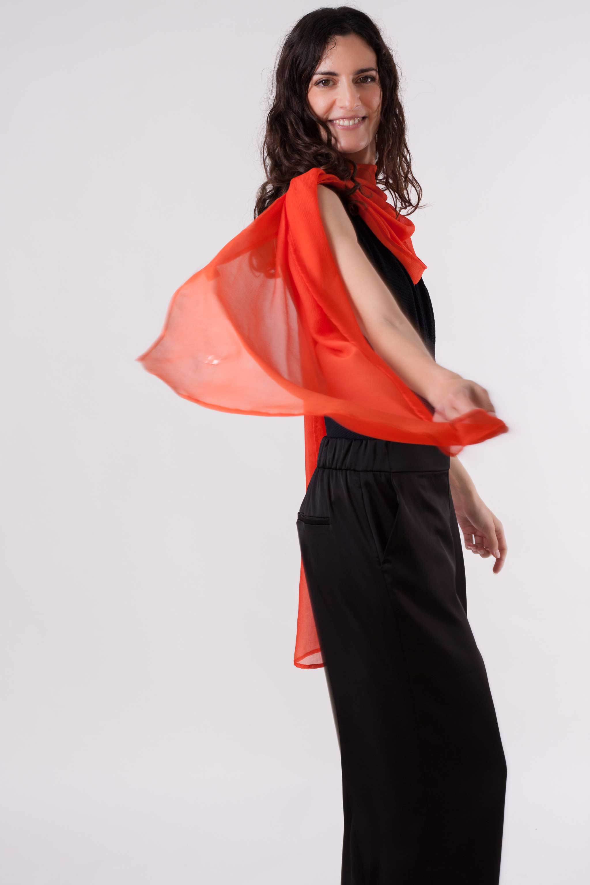 MR Complements - Wholesale Scarf - Women's - Chiffon Natural Silk Scarf11