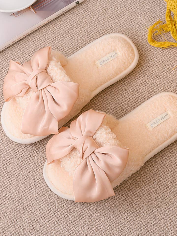 Women Bow Slippers Bridal Party – Elegant Bridesmaid Gift and other Purchase Wholesale bride slippers. Free Returns & Net 60 Terms on Faire trending on Faire.