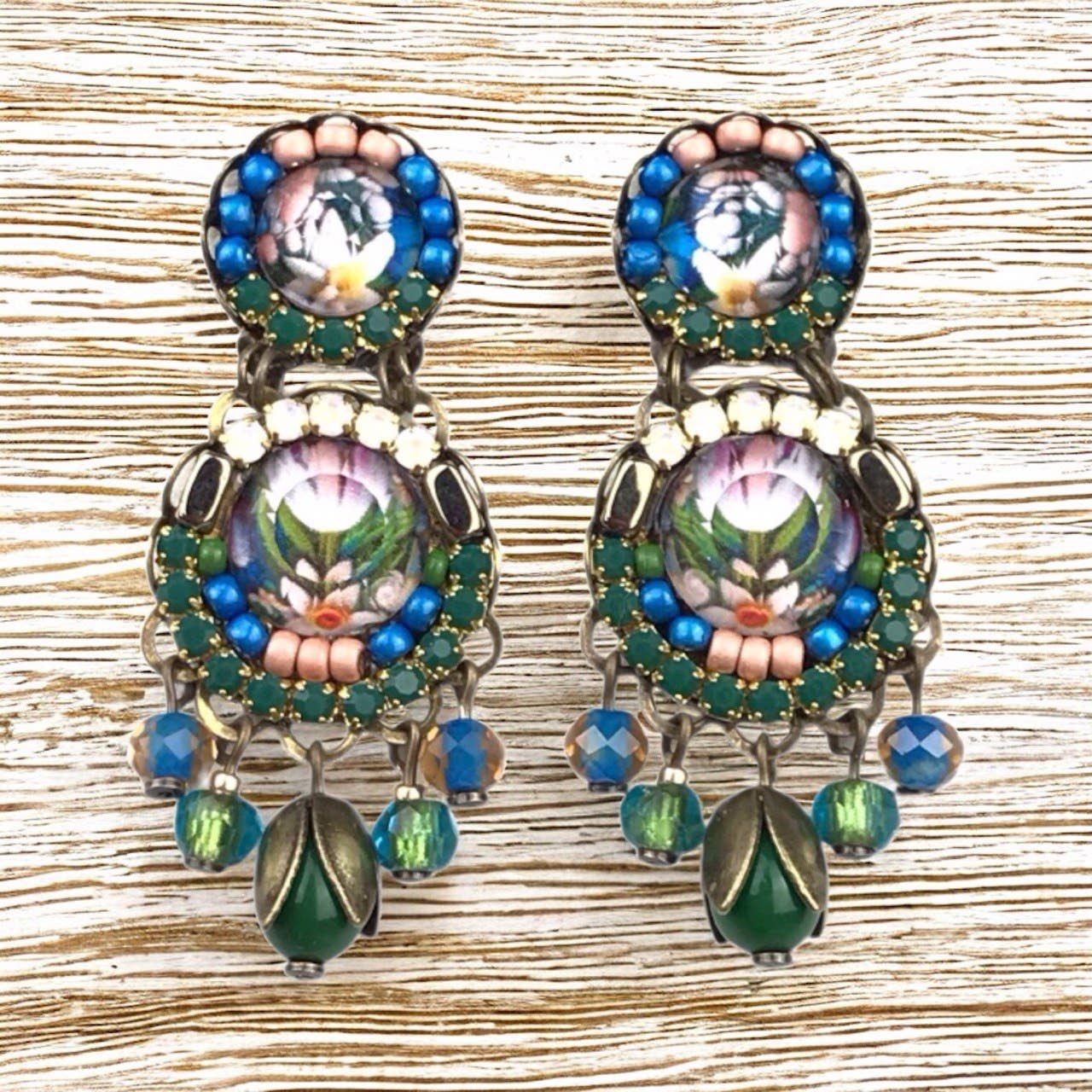 melizijewelry - Vendita all'ingrosso Orecchini pendenti - Orecchini di cristalli Forestier3