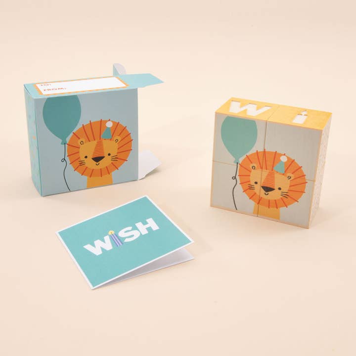 Uncle Goose - Wholesale Birthday Card - Uncle Goose Occasions - Wish, Lion1