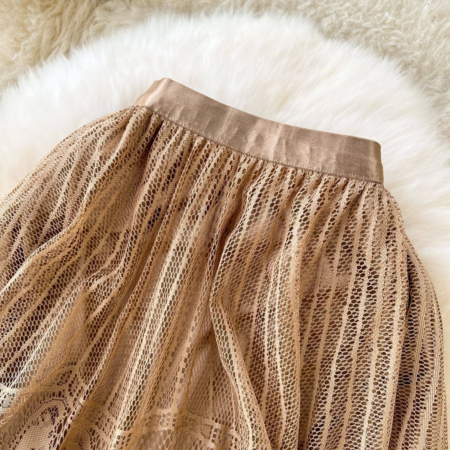 PEACH ACCESSORIES - Wholesale Skirt - Women's - Bohemian Rhapsody Lace Skirt SK20813