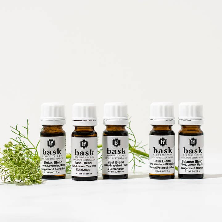 Essential Oil Blend Warm 12mL for wholesale by bask aromatherapy