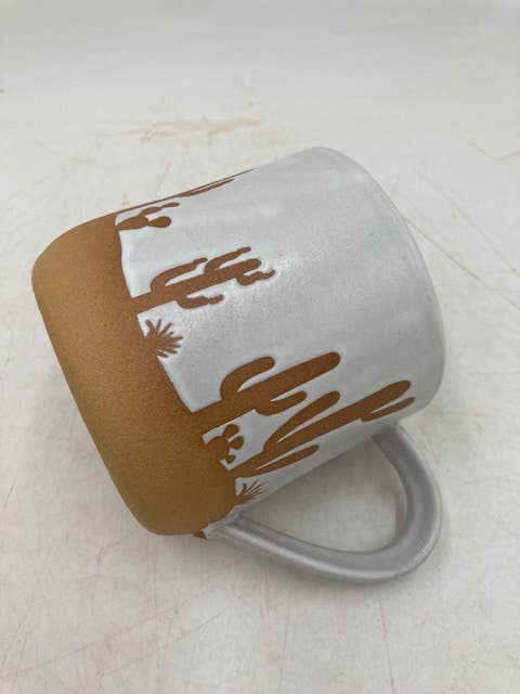 Ruby Farms Pottery - Wholesale Coffee Mug - Catus Clay Mug 1