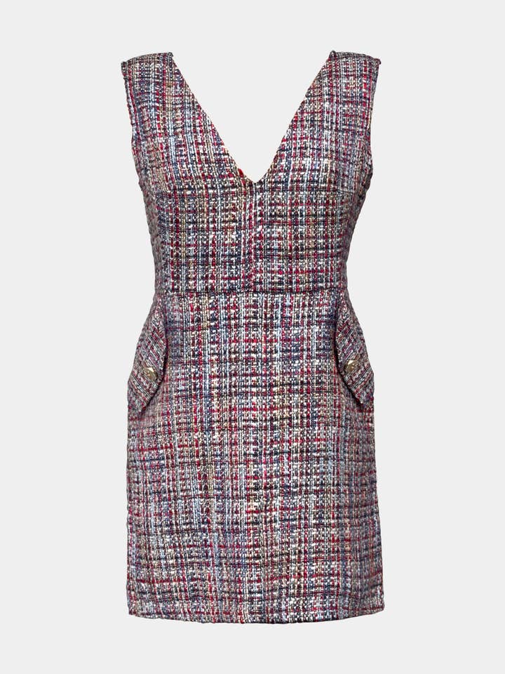 Tweed Bouclé Couture Dress - ALINE CELI for wholesale by Aline CELI