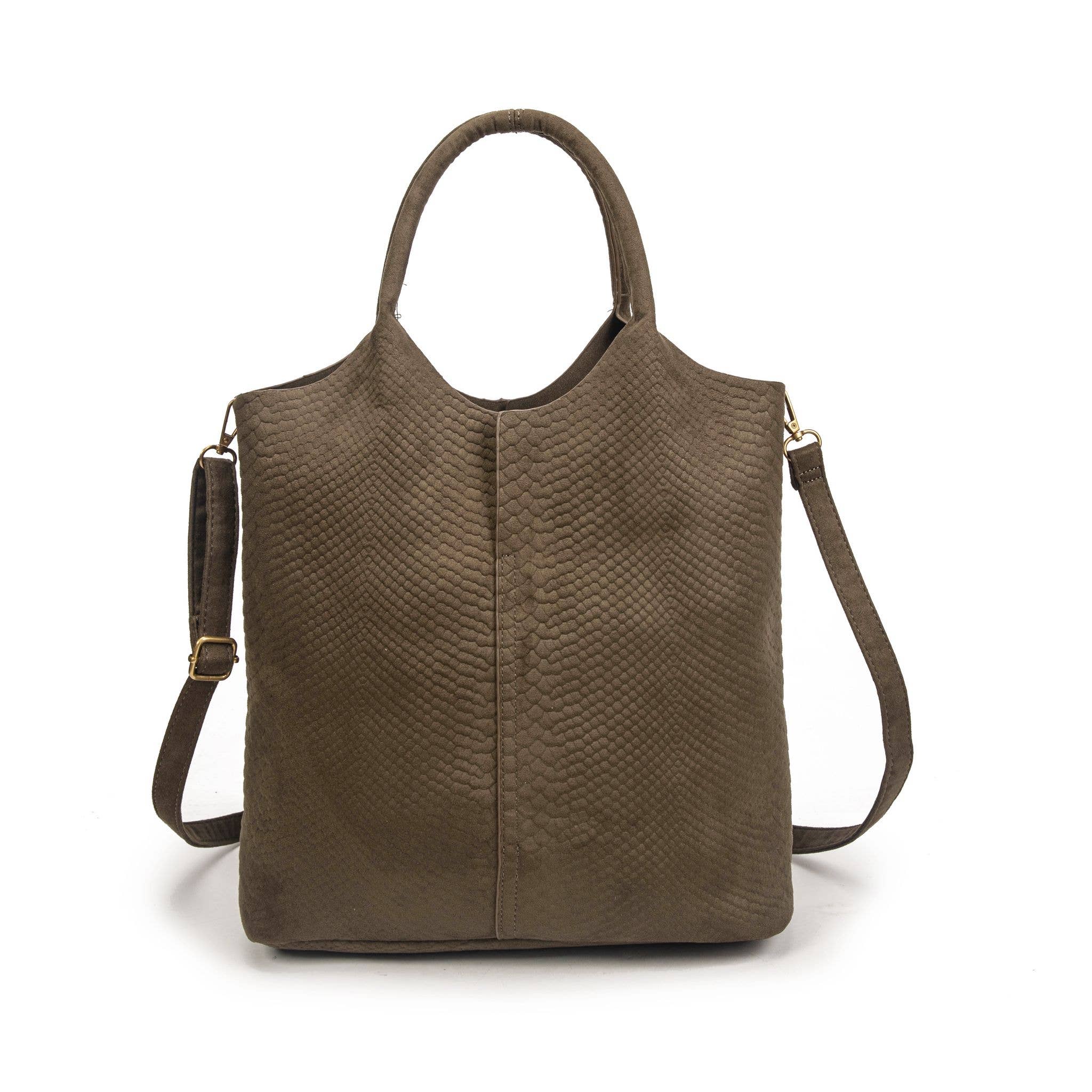 SWEET MAGIC SHOES & BAGS - Wholesale Top Handle Bag - Women's - FAUX LEATHER HANDLE HANDBAG5