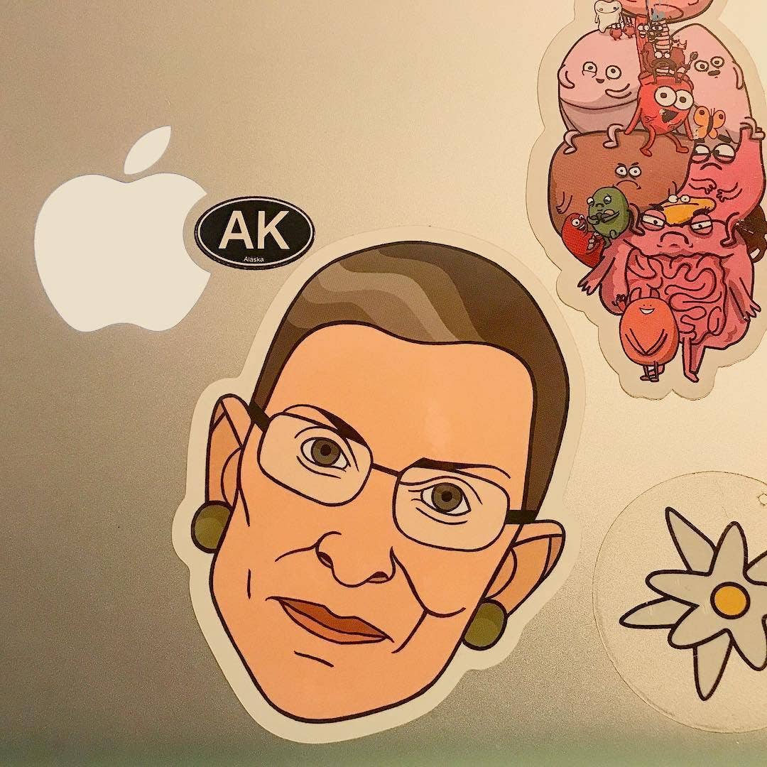Dissent Pins - Wholesale Sticker - Ruth Bader Ginsburg - Sticker5