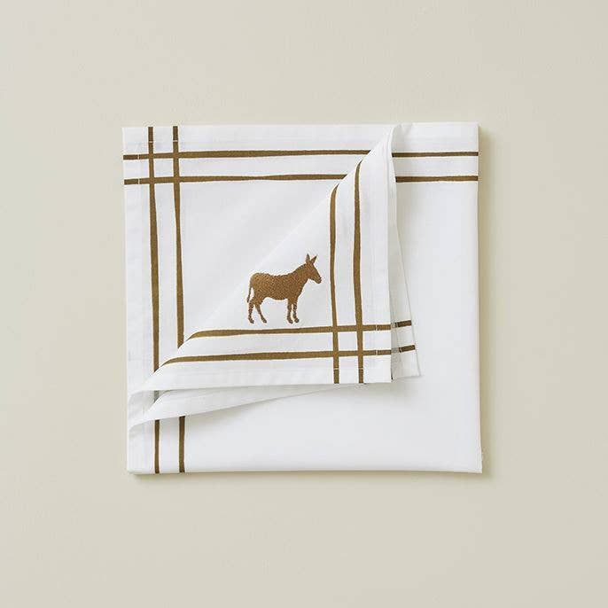 Sylvie Thiriez - Wholesale Dinner & Cloth Napkin - Napkin RDV au pré mascarpone0