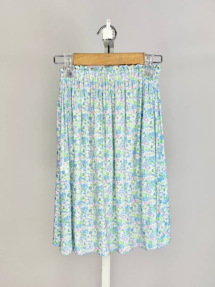 MINI MIGNON PARIS - Wholesale Skirt - Kids - Floral print long skirt for girl