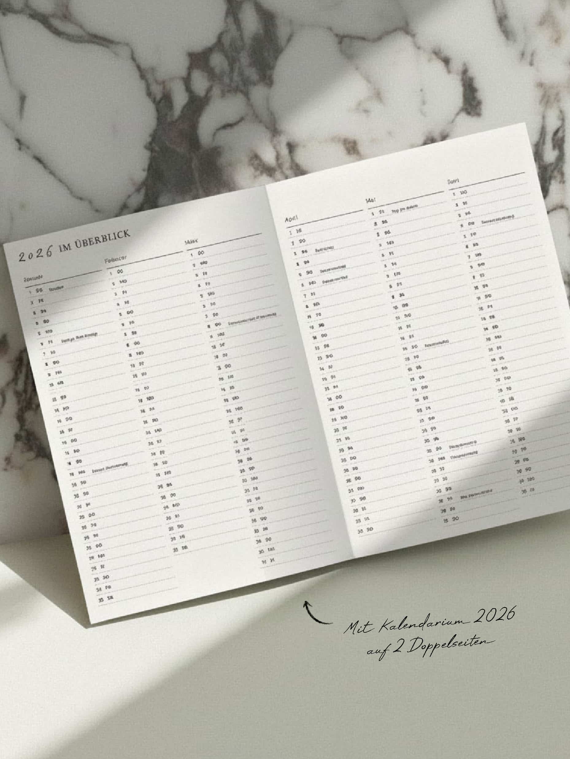 NORDEULE - Wholesale Calendar - Monthly Calendar 2026, Moments Full of Adventure5