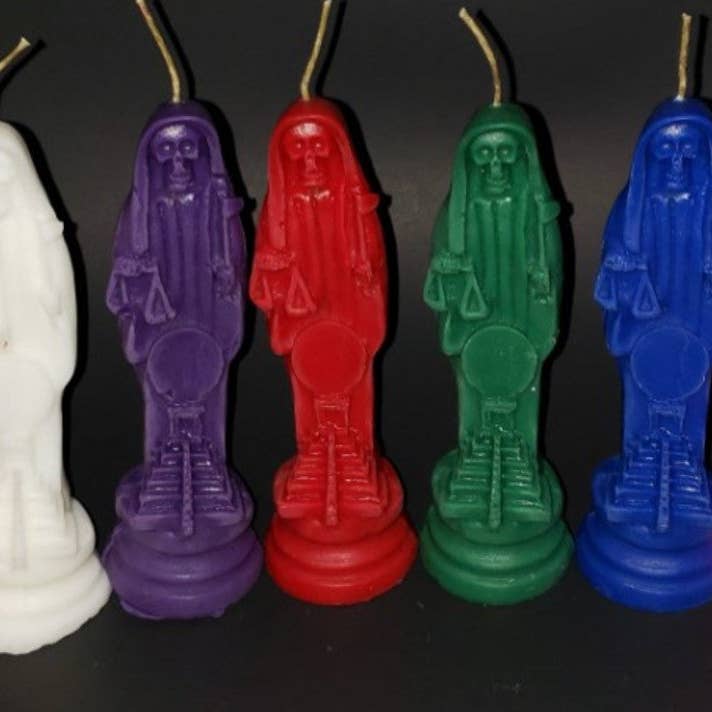 Mystical Mysti Candles - Wholesale Novelty Candle - Santa Muerte 5" - Wholesale