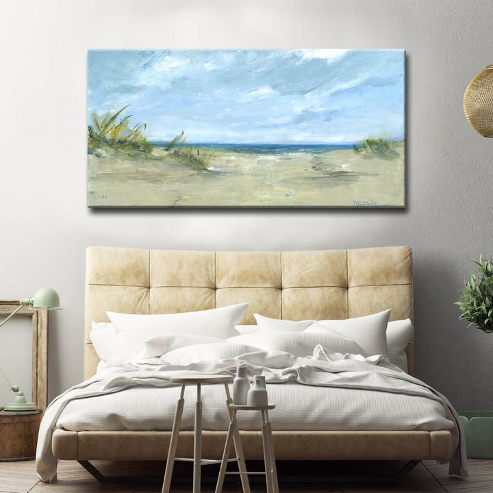 Ready2HangArt canvas van Sandy Shores van Leslie Owens voor wholesale door Ready2hangart, Inc.