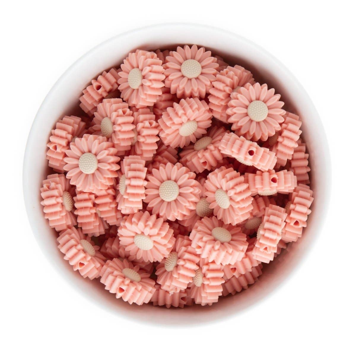 Cara & Co Silicone Craft Supply – Engroshandel Håndværk forsyninger – Daisy silikone fokalperler16