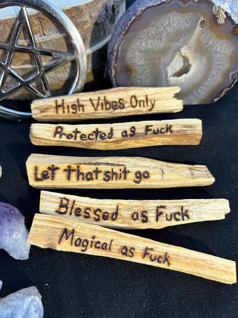 You Are Uniquely Magic - Vente Bâtons de fumigation - Palo Santo brûlé à la main - La collection F%$# (nsfw)1