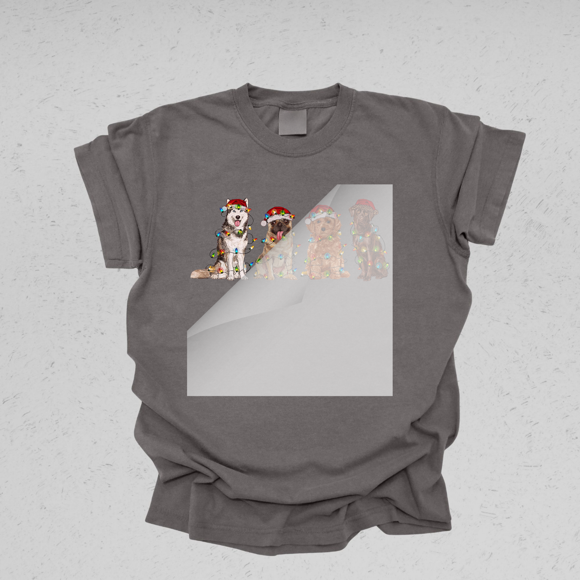 DTF Office - Wholesale Sublimation Transfer - Dogs Christmas DTF Transfer2