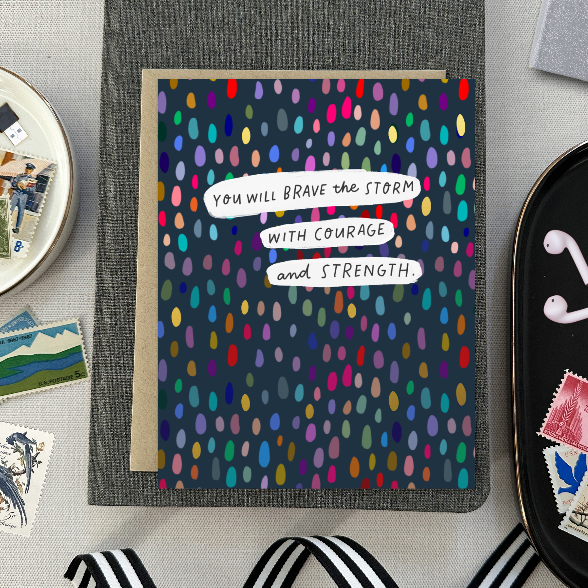 Barone and Co. - Wholesale Friendship Card - Brave The Storm Friendship Card5