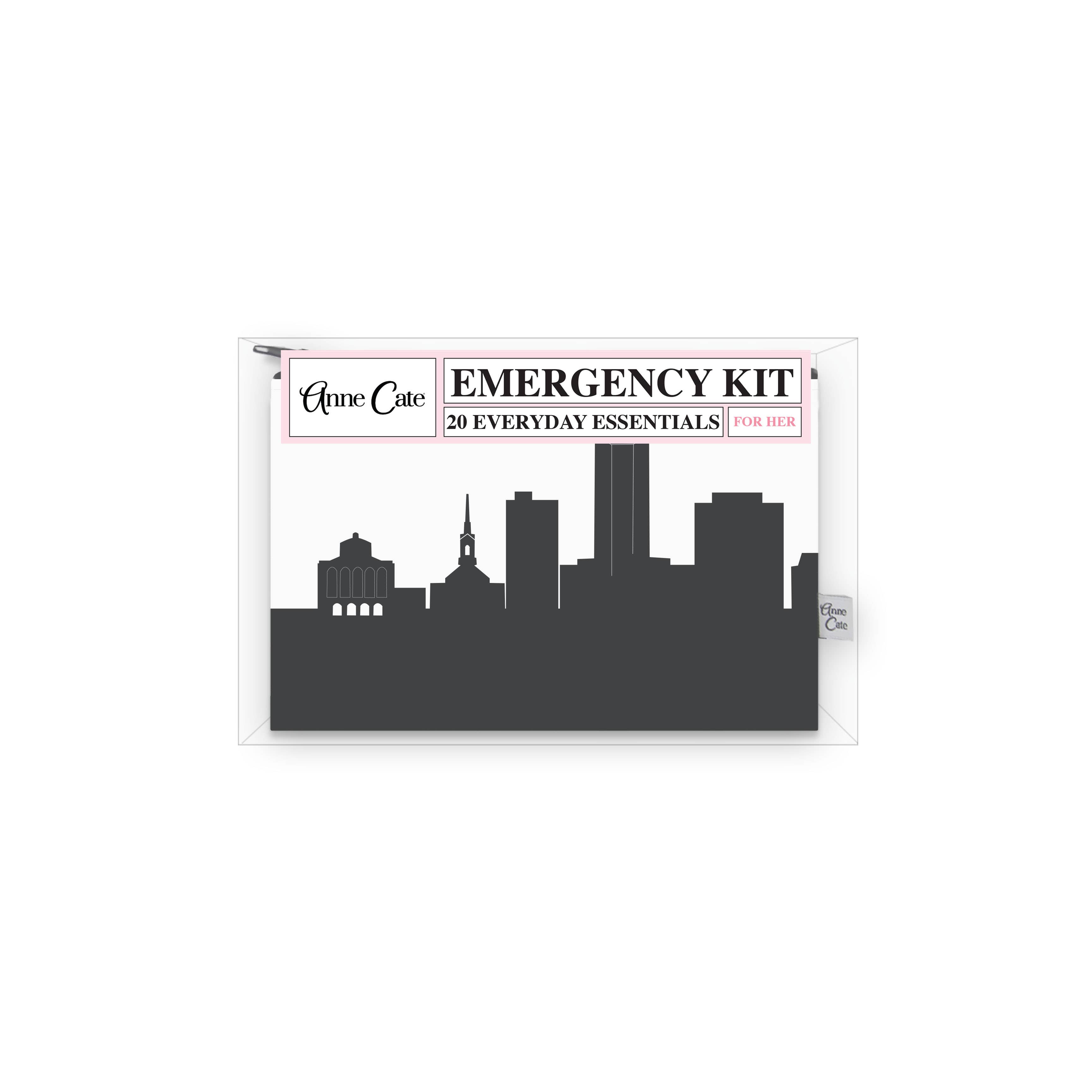 Anne Cate – wholesale Travel set – Skyline Mini Wallet Emergency Kit - For Her39