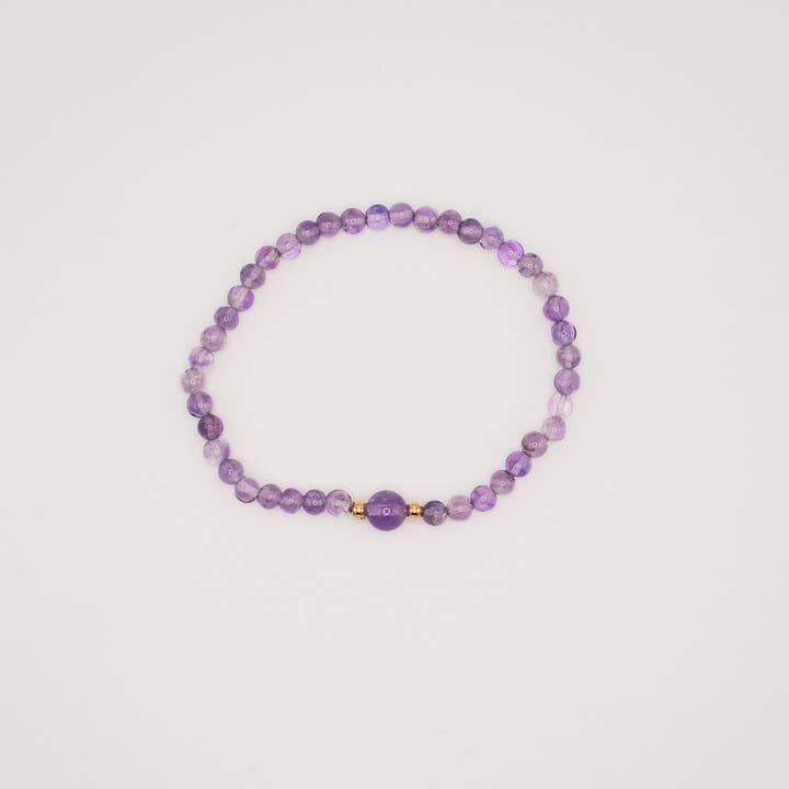 Ripple | Reiki Infused Jewelry - Wholesale Beaded Bracelet - Amethyst Horizon Bracelet3