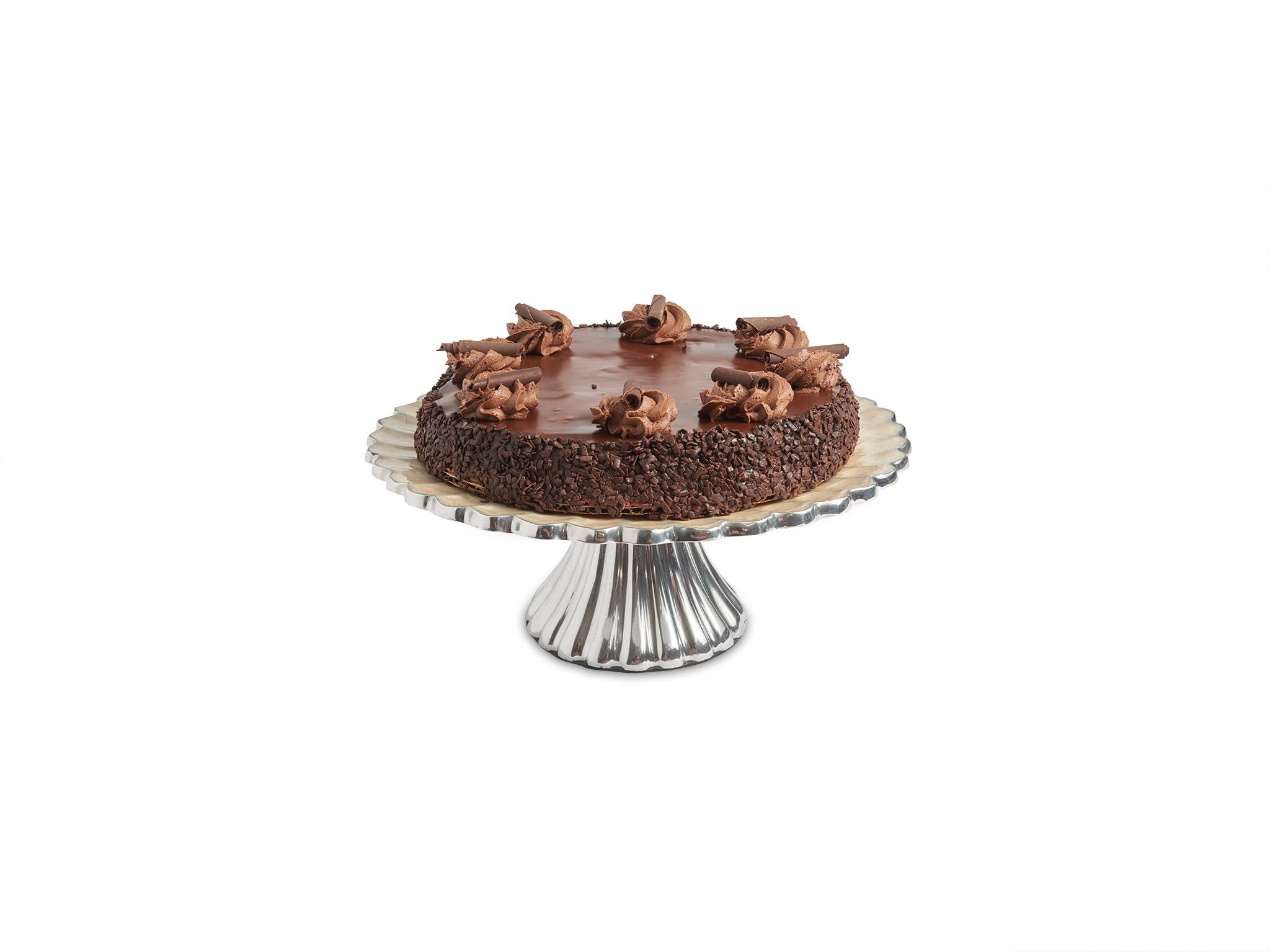 Julia Knight Inc. - Wholesale Cake Stand - 10" Snow Peony Cake Stand1