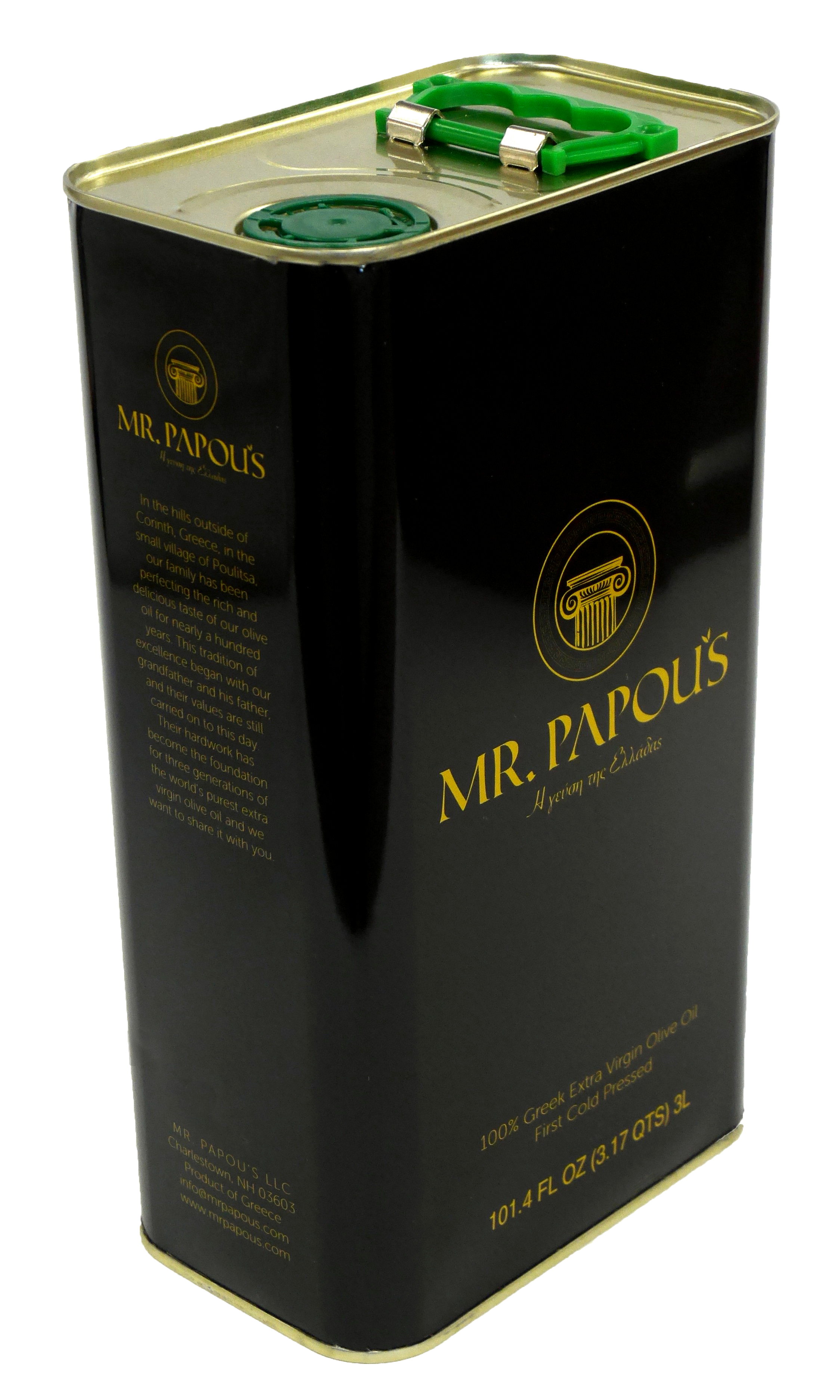 Mr. Papou's - Wholesale Olive Oil - Mr. Papou's | Extra Virgin Olive Oil | First Cold Pressed |4